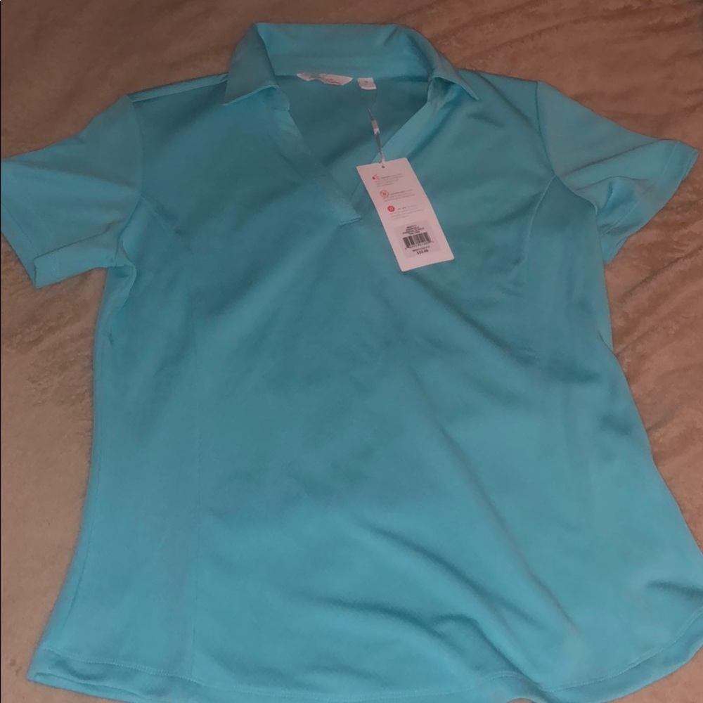 Lady Hagen blue polo